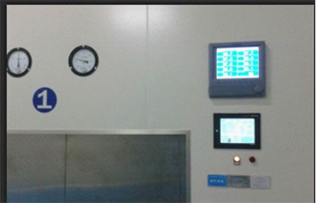 聯(lián)測無紙記錄儀應用在大型輸液產品滅菌柜上